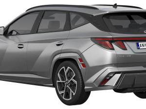 Hyundai Tucson N-Line 2024 Modelo 3D