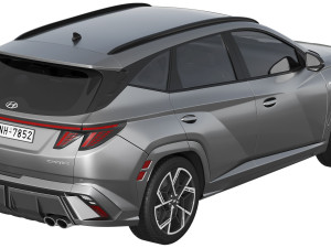 Hyundai Tucson N-Line 2024 Modelo 3D