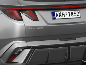 Hyundai Tucson N-Line 2024 3D Model