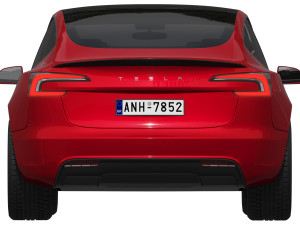 Tesla Model 3 Performance 3D-Modell