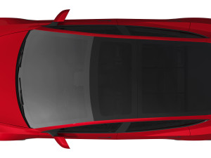 Tesla Model 3 Performance 3D-Modell