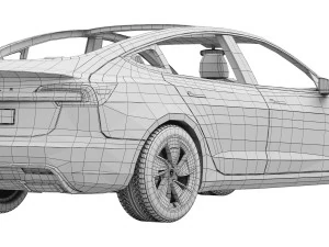 Tesla Model 3 Performance 3D Model