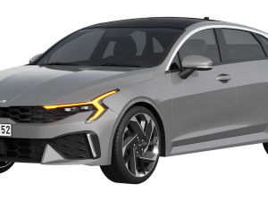 Kia K5 2025 3D Model