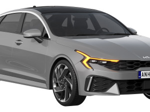 Kia K5 2025 Modello 3D