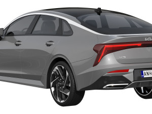 Kia K5 2025 Modello 3D