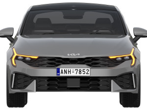 Kia K5 2025 Modello 3D