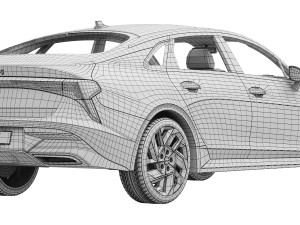 Kia K5 2025 Modello 3D