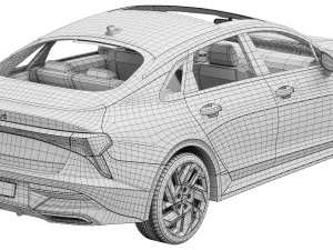 Kia K5 2025 3D Model