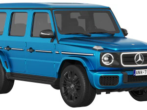 Mercedes-Benz G580 with EQ Technology 3D Model