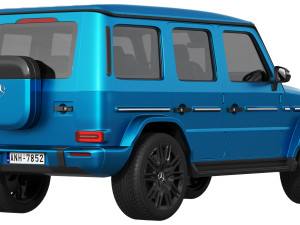 Mercedes-Benz G580 with EQ Technology 3D Модель