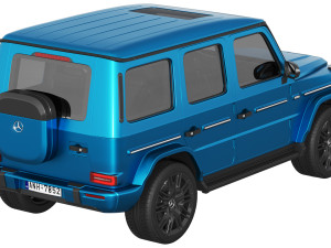 Mercedes-Benz G580 with EQ Technology 3D Модель