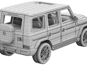 Mercedes-Benz G580 with EQ Technology 3D Model