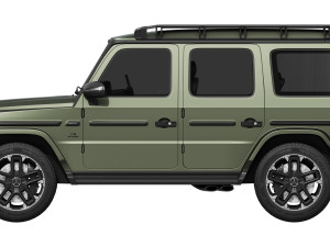 Mercedes-Benz G63 AMG 2025 Offroad Package PRO 3D Model