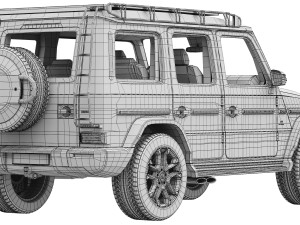 Mercedes-Benz G63 AMG 2025 Offroad Package PRO 3D Model
