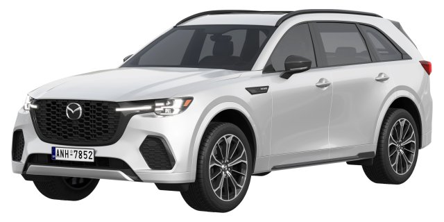 Mazda CX-70 3D Модель .c4d .max .obj .3ds .fbx .stl .blend