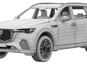Mazda CX-70 3D Модель