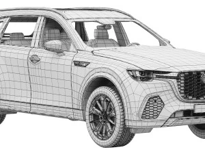 Mazda CX-70 3D Model