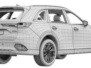 Mazda CX-70 3D Модель