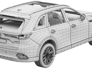 Mazda CX-70 3D Model