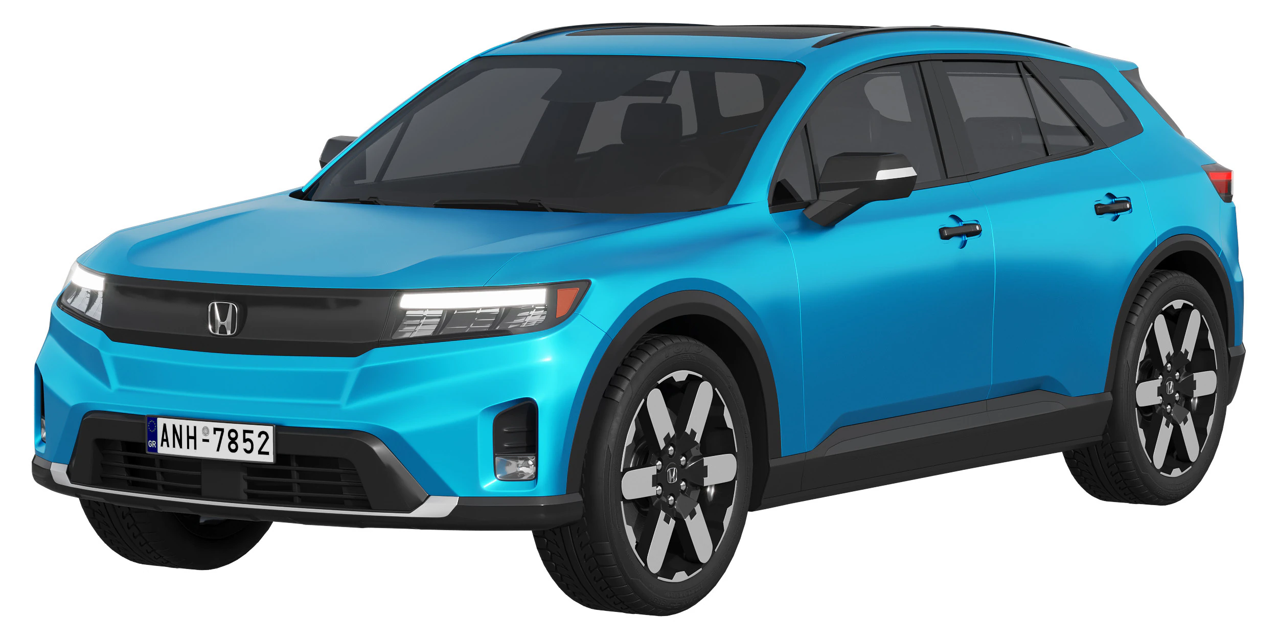 Honda Prologue 2024 3D Model .c4d .max .obj .3ds .fbx .stl .blend 