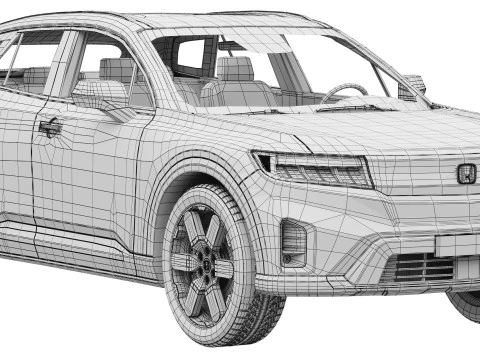 Honda Prologue 2024 3D Model