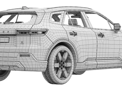 Honda Prologue 2024 3D Model