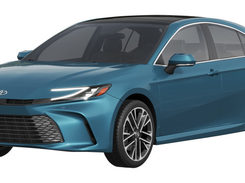 Toyota Camry XLE 2025 3D Model