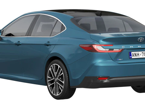 Toyota Camry XLE 2025 3D Model
