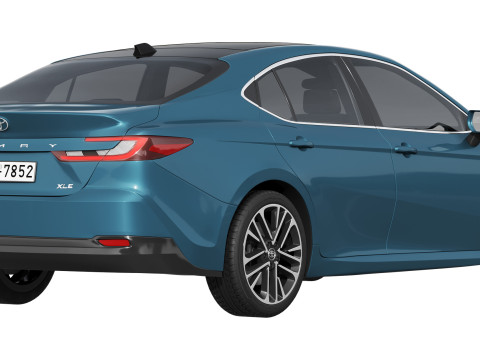 Toyota Camry XLE 2025 3D Model
