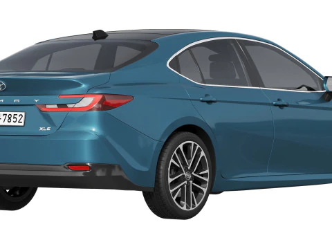 Toyota Camry XLE 2025 3D Model