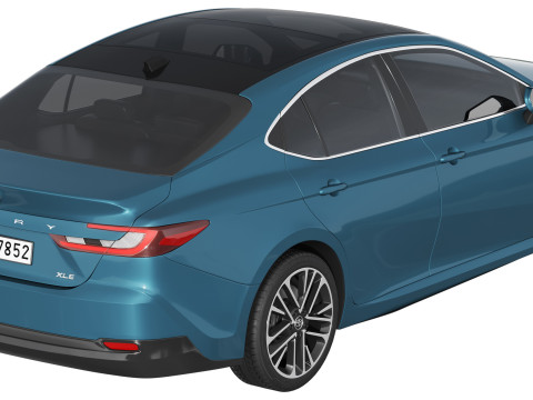 Toyota Camry XLE 2025 3D Model