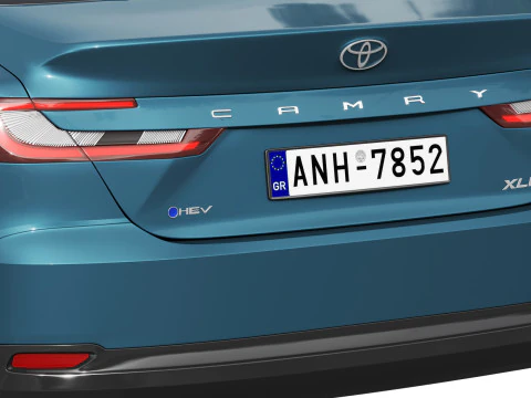 Toyota Camry XLE 2025 3D Model