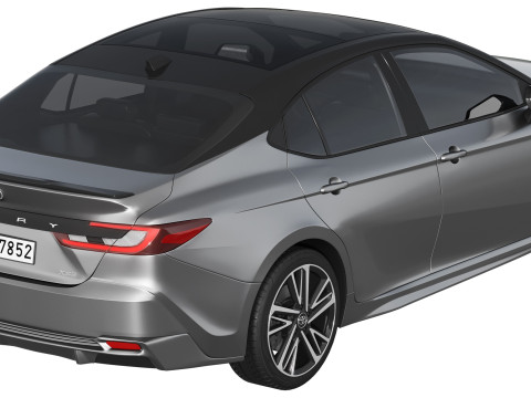 Toyota Camry XSE 2025 3D Model