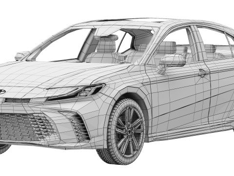 Toyota Camry XSE 2025 3D Model