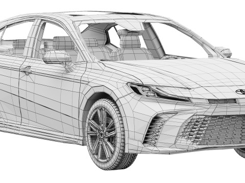 Toyota Camry XSE 2025 3D Model