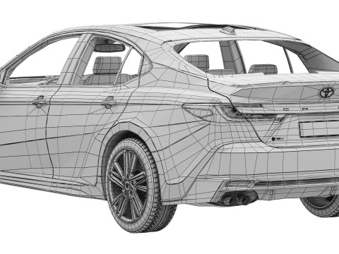 Toyota Camry XSE 2025 3D Model
