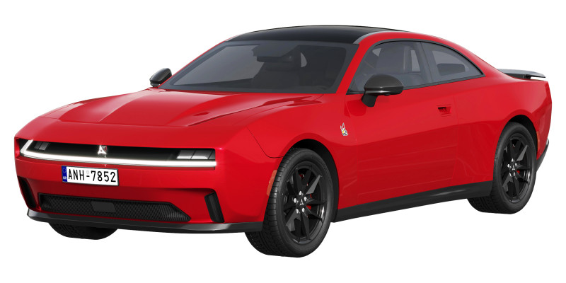 Dodge Charger Daytona Model 3D .c4d .max .obj .3ds .fbx .stl .blend 