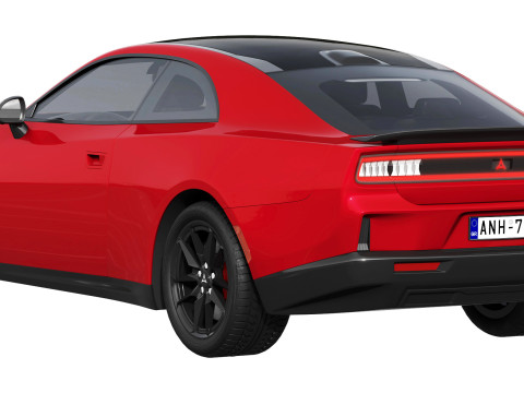 Dodge Charger Daytona Model 3D