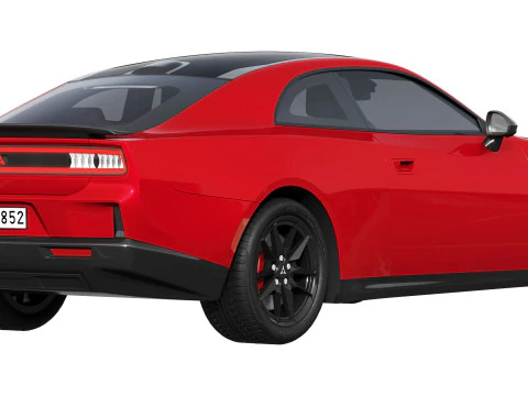 Dodge Charger Daytona 3D Model