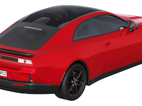 Dodge Charger Daytona Model 3D