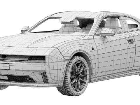 Dodge Charger Daytona Model 3D