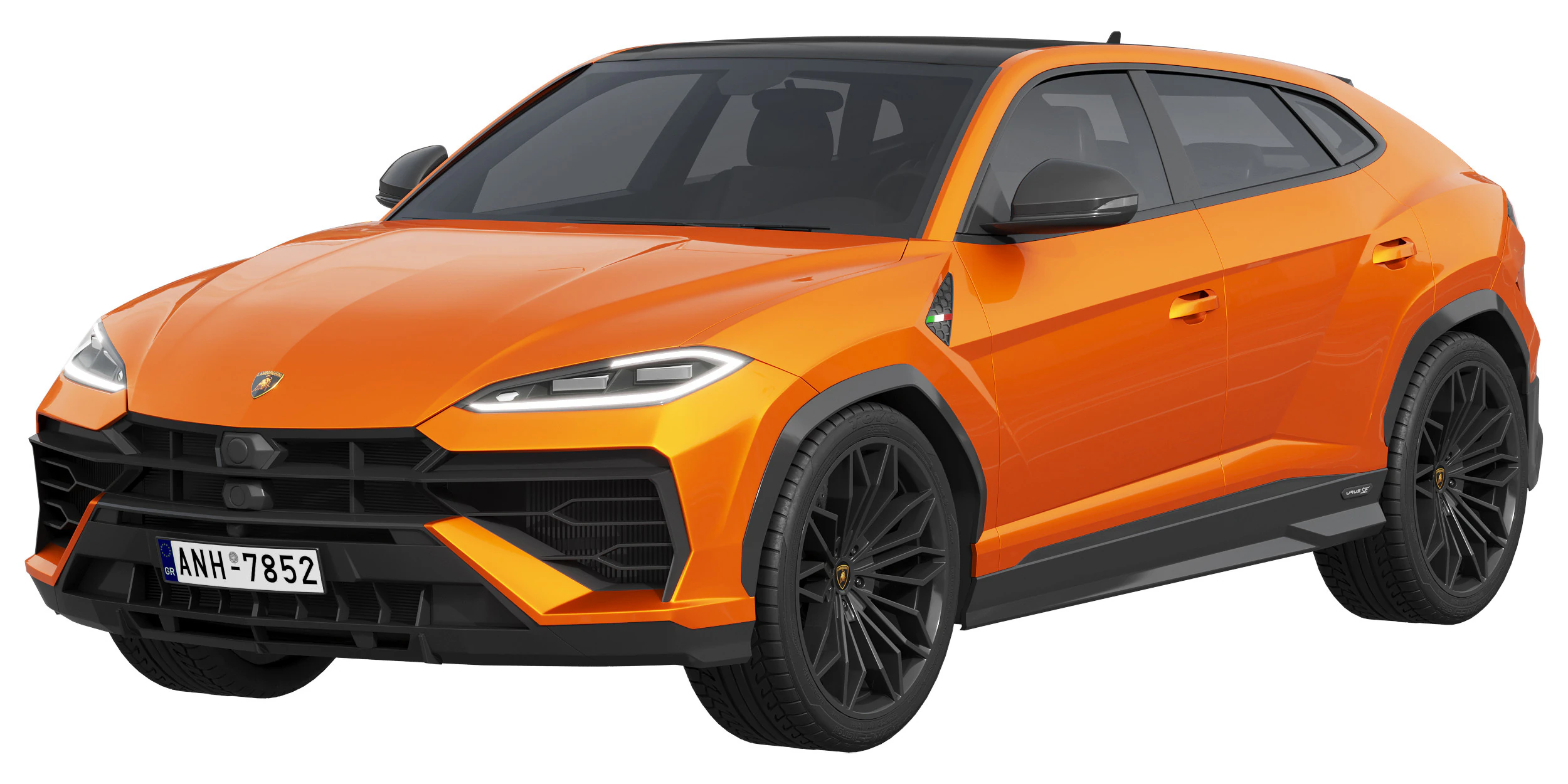 Lamborghini-Urus SE 2024 3D Model .c4d .max .obj .3ds .fbx .stl .blend
