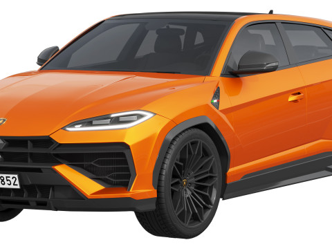 Lamborghini-Urus SE 2024 3D 모델