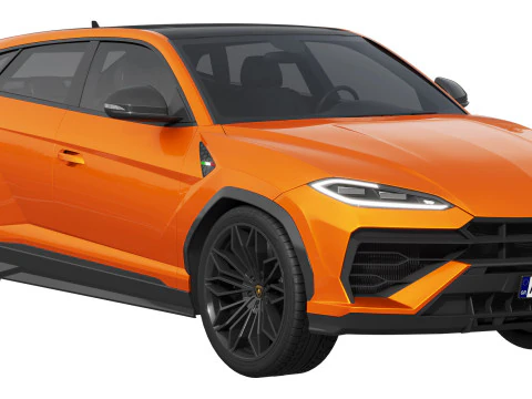 Lamborghini-Urus SE 2024 3D Model