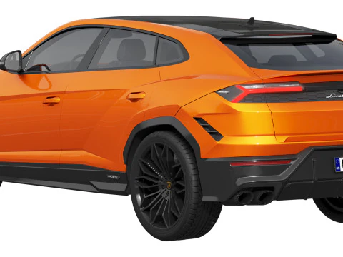 Lamborghini-Urus SE 2024 3D Model