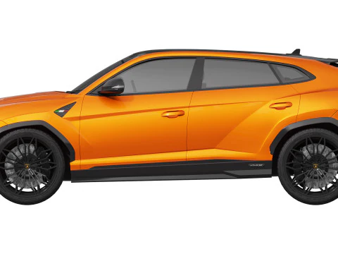 Lamborghini-Urus SE 2024 3D Model