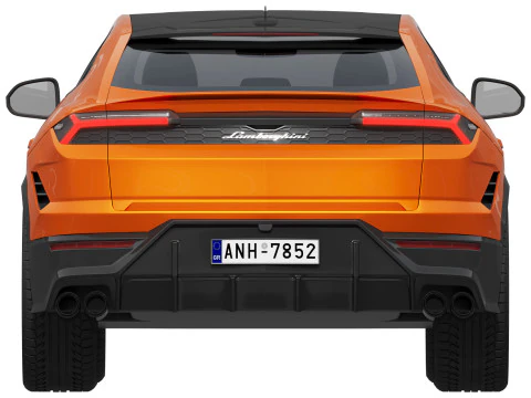 Lamborghini-Urus SE 2024 3D Model
