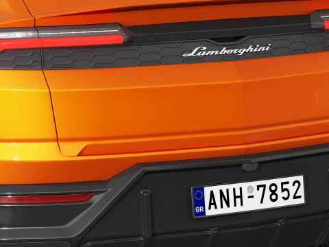 Lamborghini-Urus SE 2024 3D Model