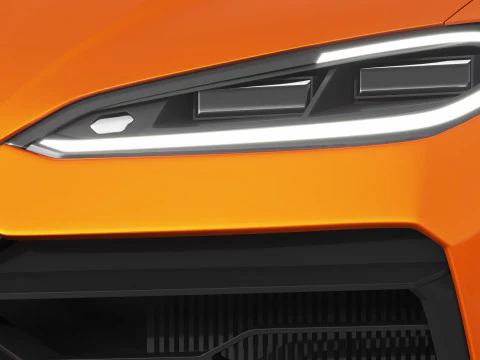 Lamborghini-Urus SE 2024 3D Model