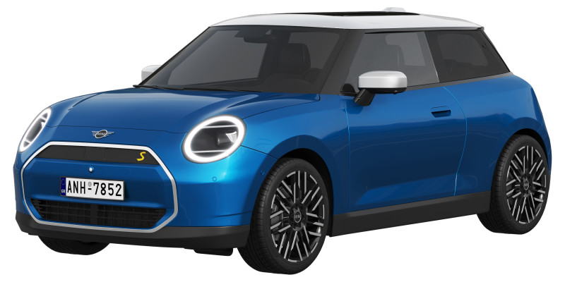 MiniCooper SE 2024 3D Модель .c4d .max .obj .3ds .fbx .stl .blend 